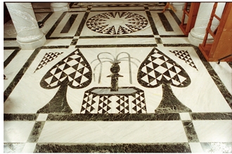 Waterjet Floor Pattern - Waterjet Medallions