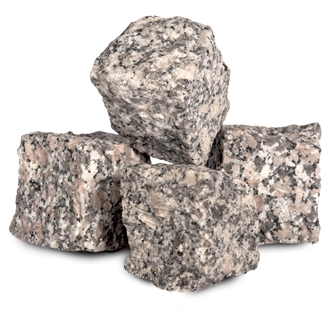 Liberec Grey-Red Granite Chopped Cobble Stone