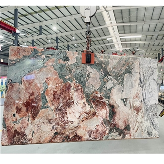 Four Season Pink Marble Slabs&Tile