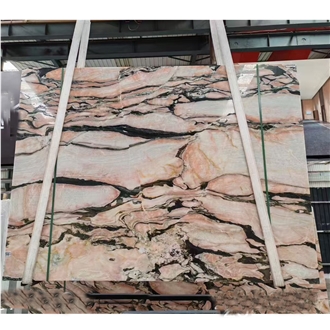Luxury Stone Portuguese Bulgari Pink Marbre Slab For Tiles
