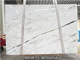 Modern China Calacatta White Marble Slabs