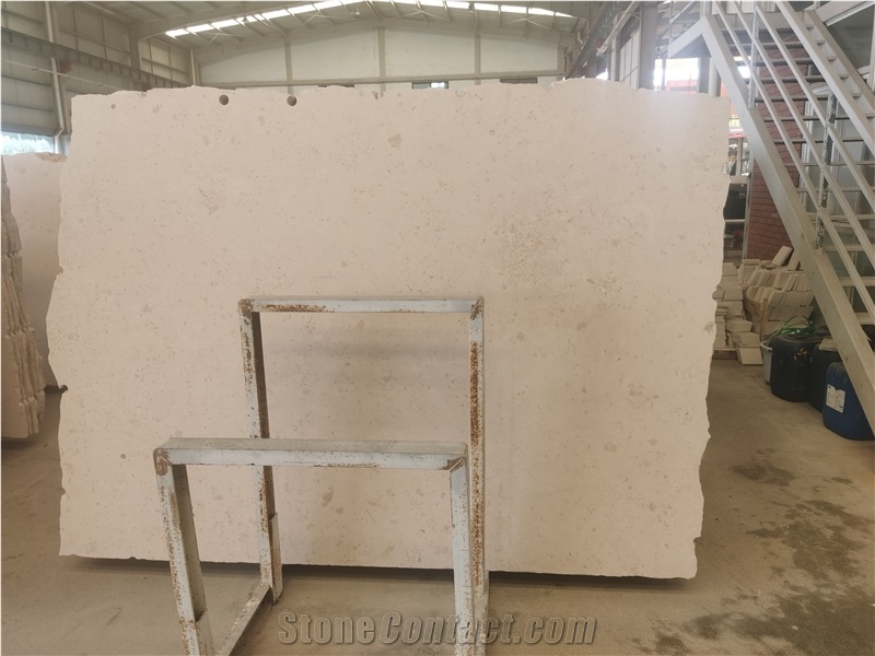 Natural Castle Beige Limestone Slabs