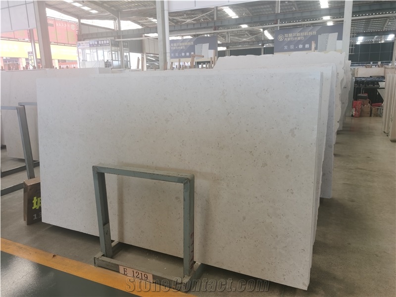 Natural Castle Beige Limestone Slabs