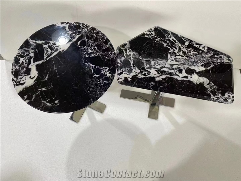 Natural Stone Dinning Table Restaurant  Table Top
