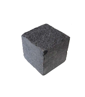 Dark Gray Granite (Cubic) Cobble Pavers