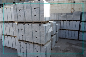 Natanz White Granite Kerbstone