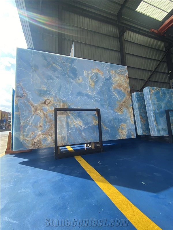 Blue Onyx  Slabs