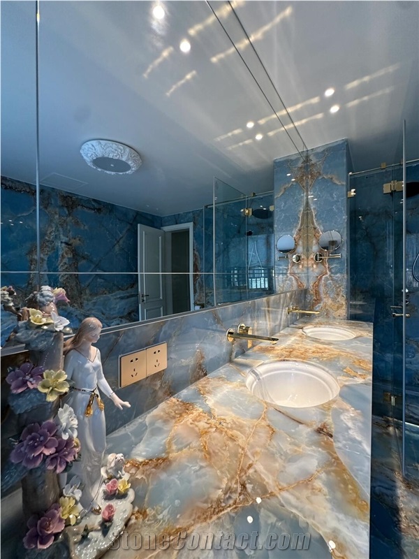 Blue Onyx  Slabs