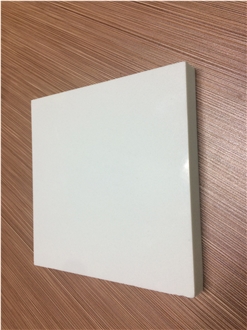 Durable Snow White Artificial Stone Slabs For Deco