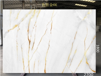 High Quality Calacatta Gold Marble Artificial Stone Slabs