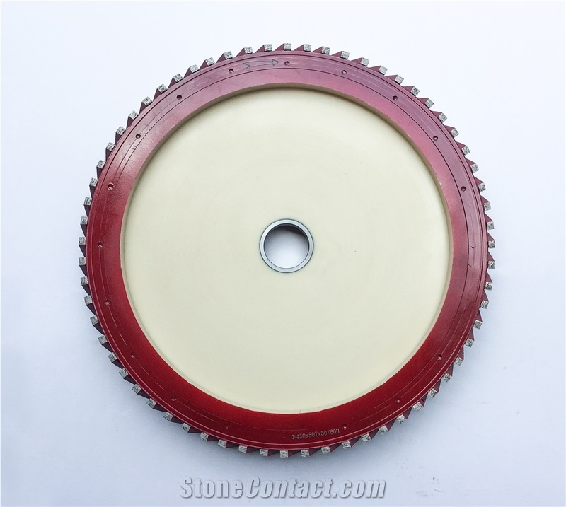 Milling Wheel Teflon 14" Granite 40Mm Silent Core