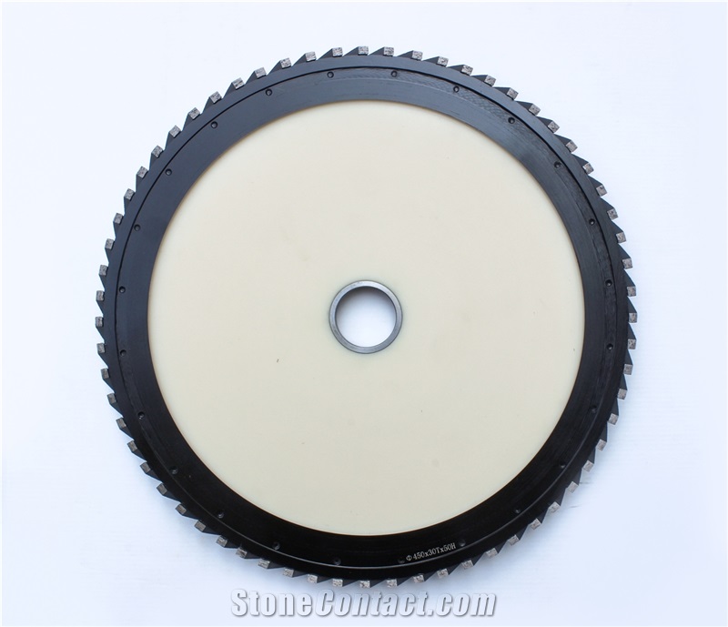 Milling Wheel Teflon 14" Granite 40Mm Silent Core