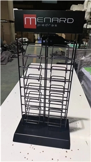 Coutertop Display Rack For Stone Sample