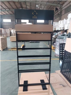STONE DISPLAY STAND METAL SHOWROOM RACKS