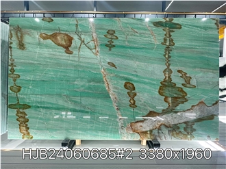 Ibere Sauipe Quartzite Slabs With Yellow Vein