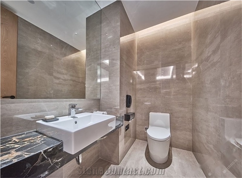 Caesar Grey Marble Finished Product