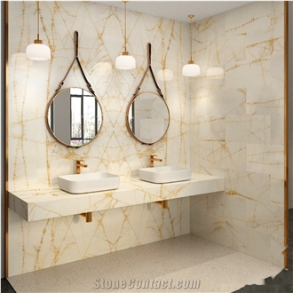 Golden River Marble