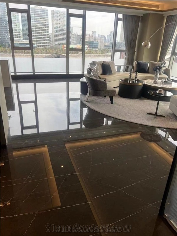 Pietra Gray Marble Finished Product