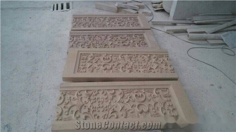 Porto Beige Limestone Finished Product