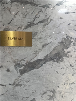 Silver Ash Marble