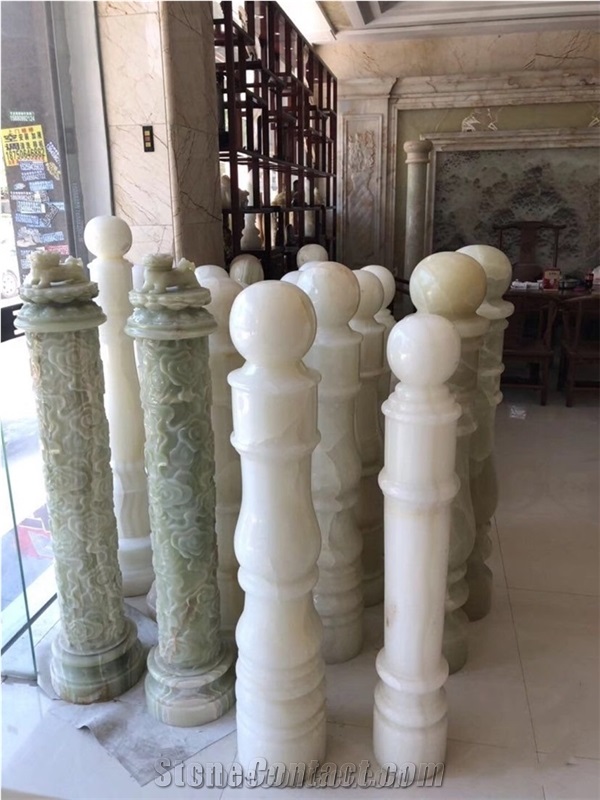 Turkey White Onyx Finished Product