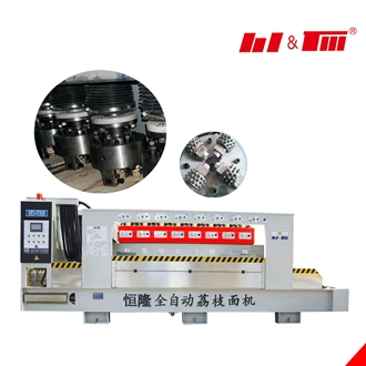 Bush Hammering Machine Auto Polish Litchi Surface