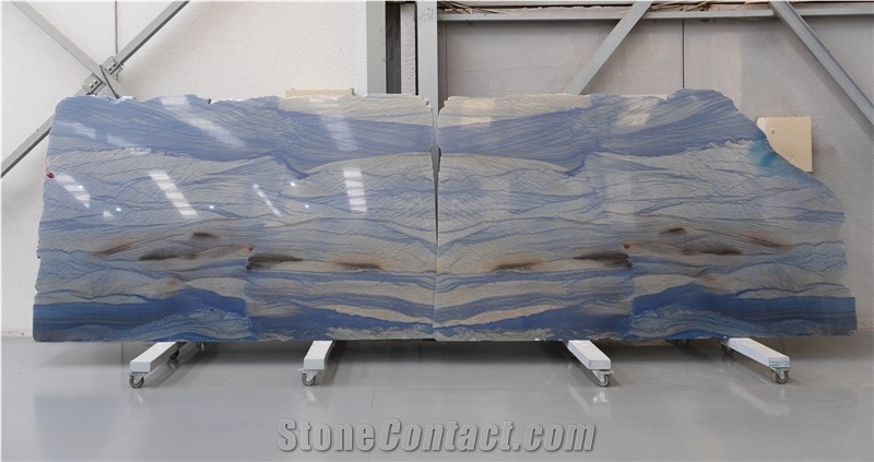 New Azul Macaubas Quartzite Slabs 2Cm