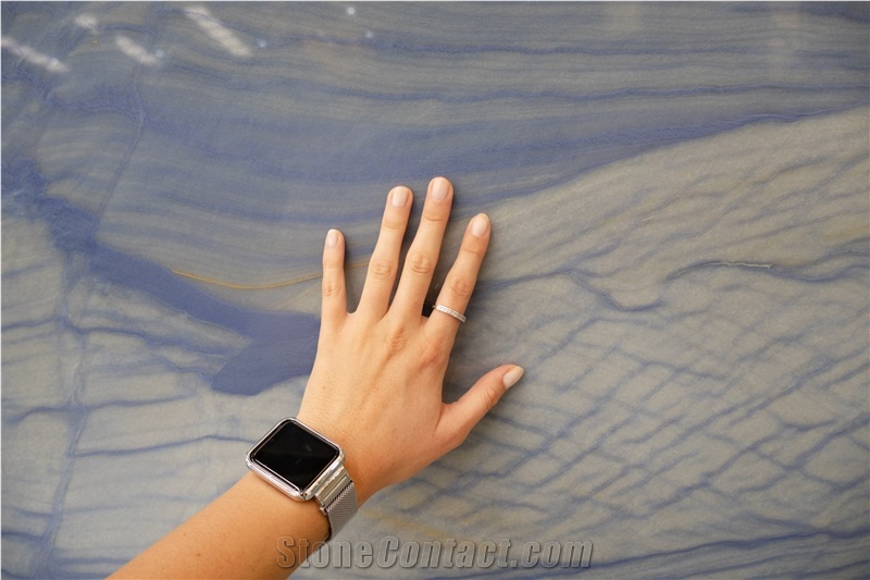 New Azul Macaubas Quartzite Slabs 2Cm