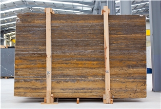Walnut Travertine Marble Slabs