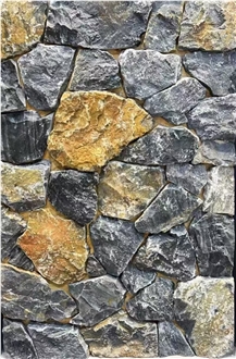 Multicolor Flagstone Walling,Split Face Wall Stone