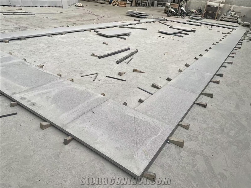 Gray Granite G603 Wall Corner Coping Parapets