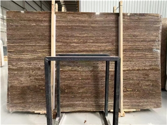 Black Hole Stone Travertine Slabs
