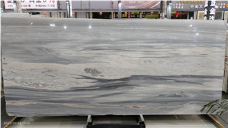 Blue Sands / Palissandro Marble Slabs
