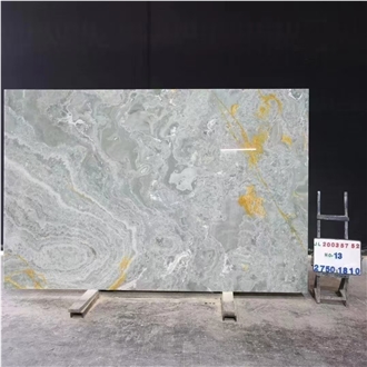 Golden Blue Jade Onyx Slabs