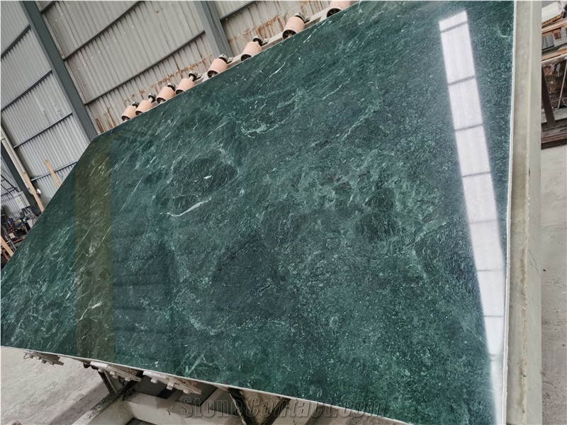 Tinos Green Marble Slabs