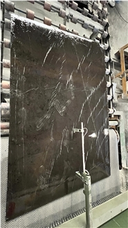 DMD Persian Grey Marble Slabs Book Matched