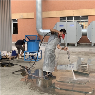 Hydro 500 Bar Water Blasting Machine Manual Process Wh-5018