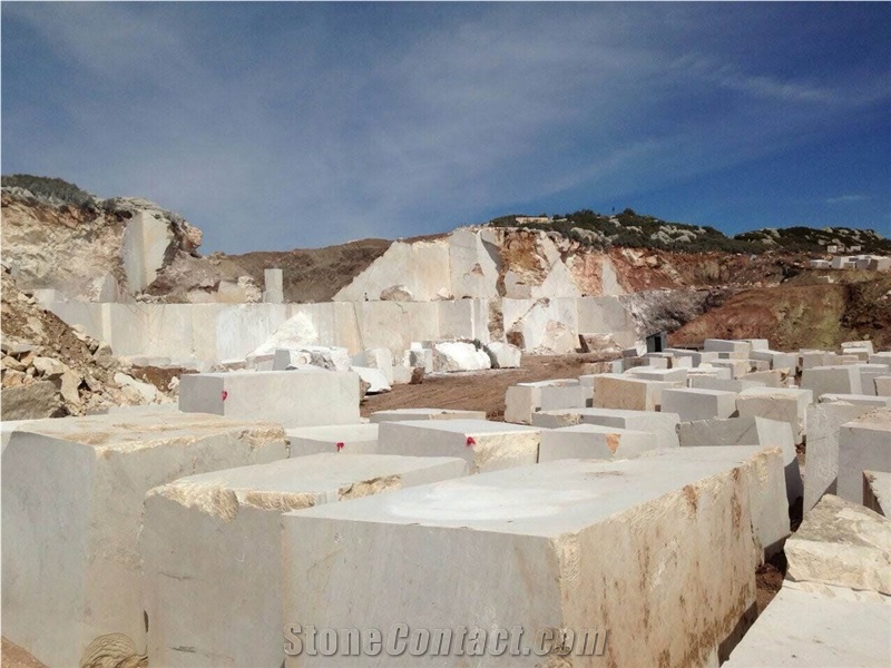 Beige Marble Quarry ON SALE
