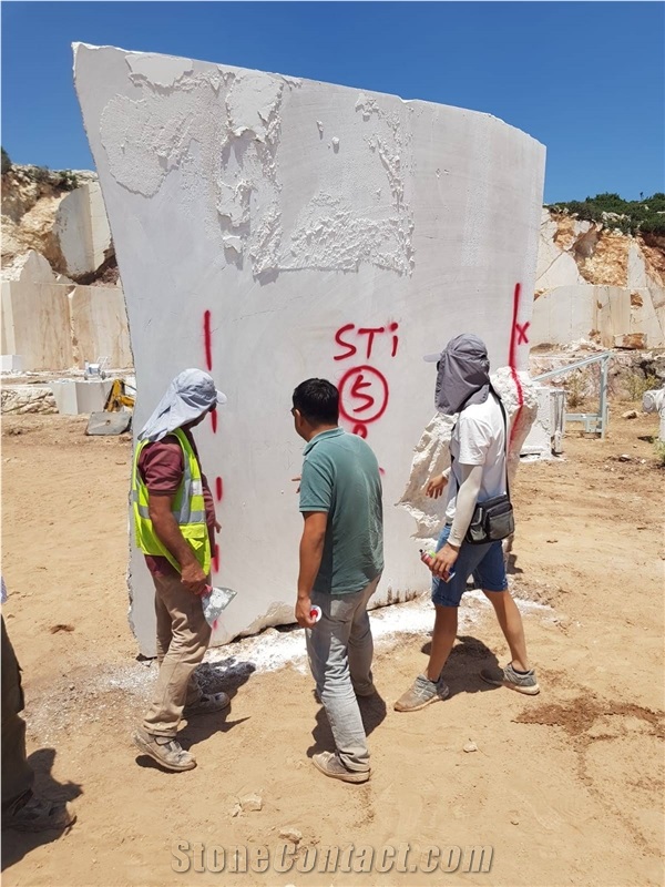 Beige Marble Quarry ON SALE