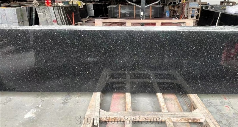Black Galaxy Granite Slabs India Premium Quality