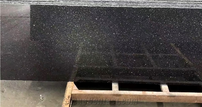 Black Galaxy Granite Slabs India Premium Quality
