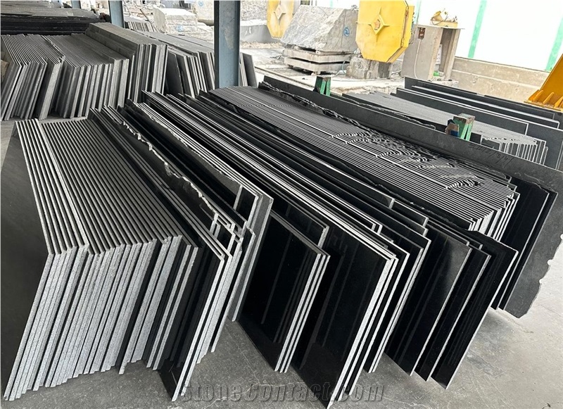 Black Galaxy Granite Slabs India Premium Quality