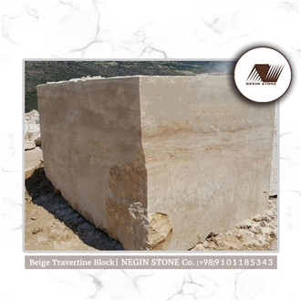 Varton Beige Travertine Blocks