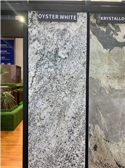 Oyster White Granite Slabs