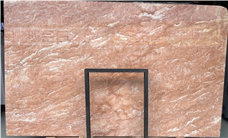 Tea Rose Marble Slabs, Floor Tiles