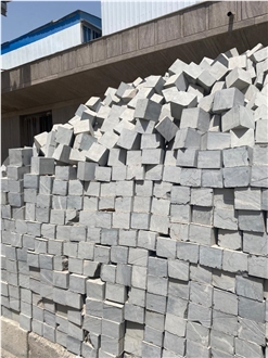 Gray Granite  Cube Stone