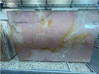 Naghade Persian Pink Onyx Slabs