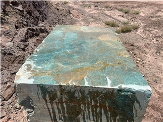 Persian Turquoise Granite Blocks