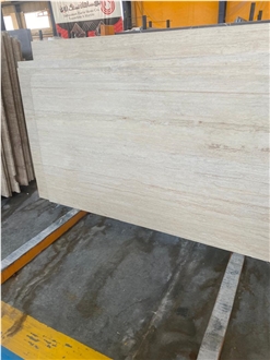 White Persian Travertine Slabs