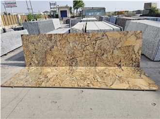 Alaska Gold Granite Slabs